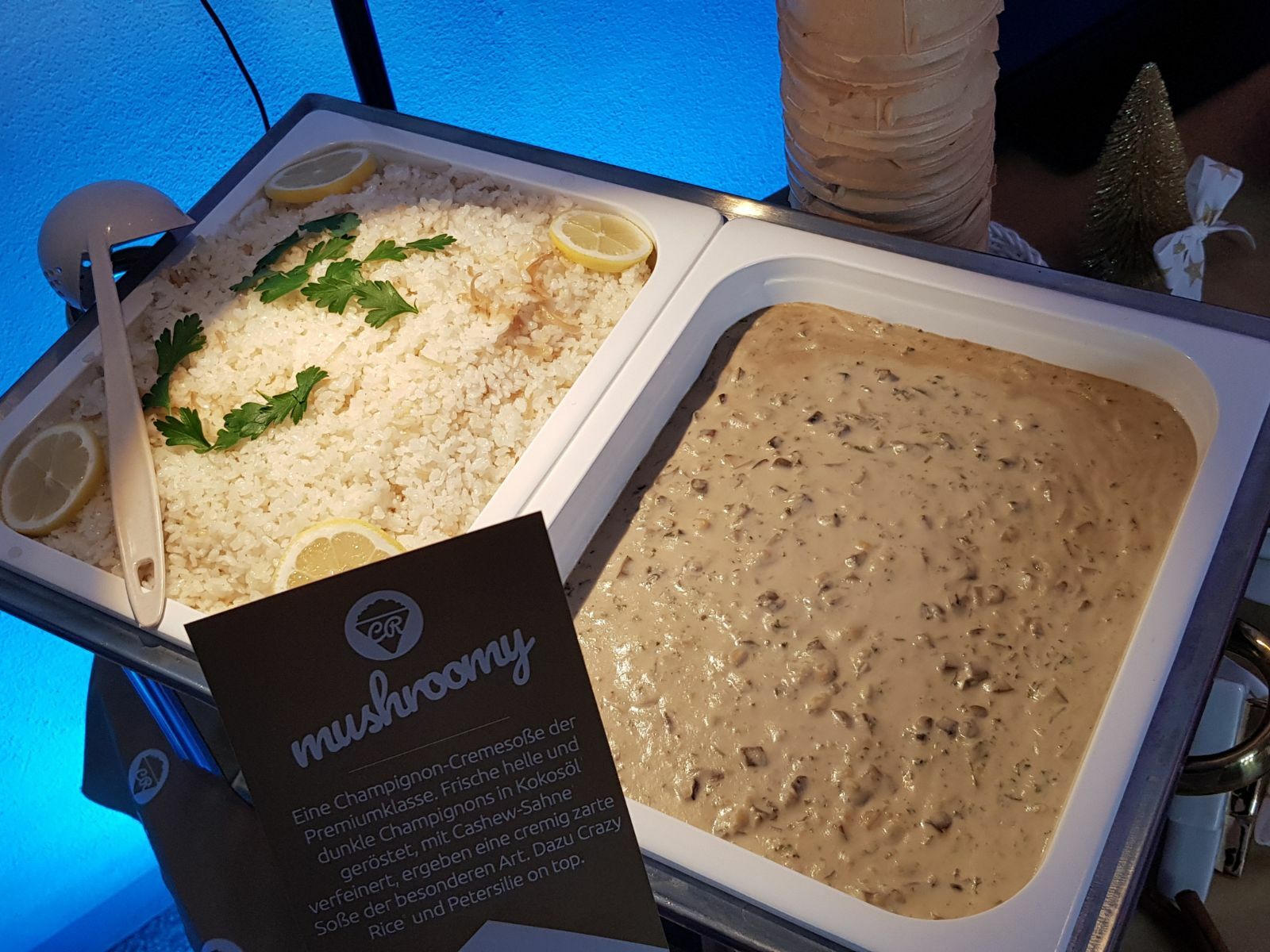 Veganes Buffet Crazy Rice