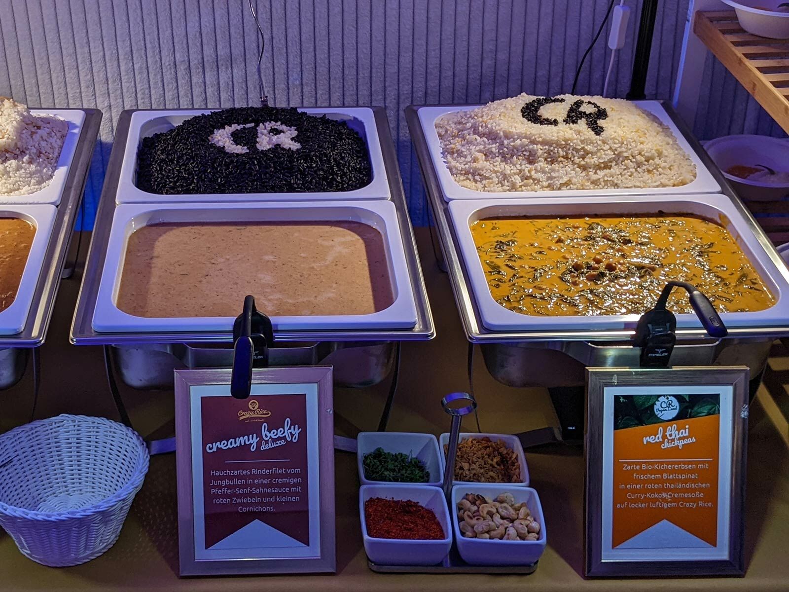 Firmenfeiern Crazy Rice