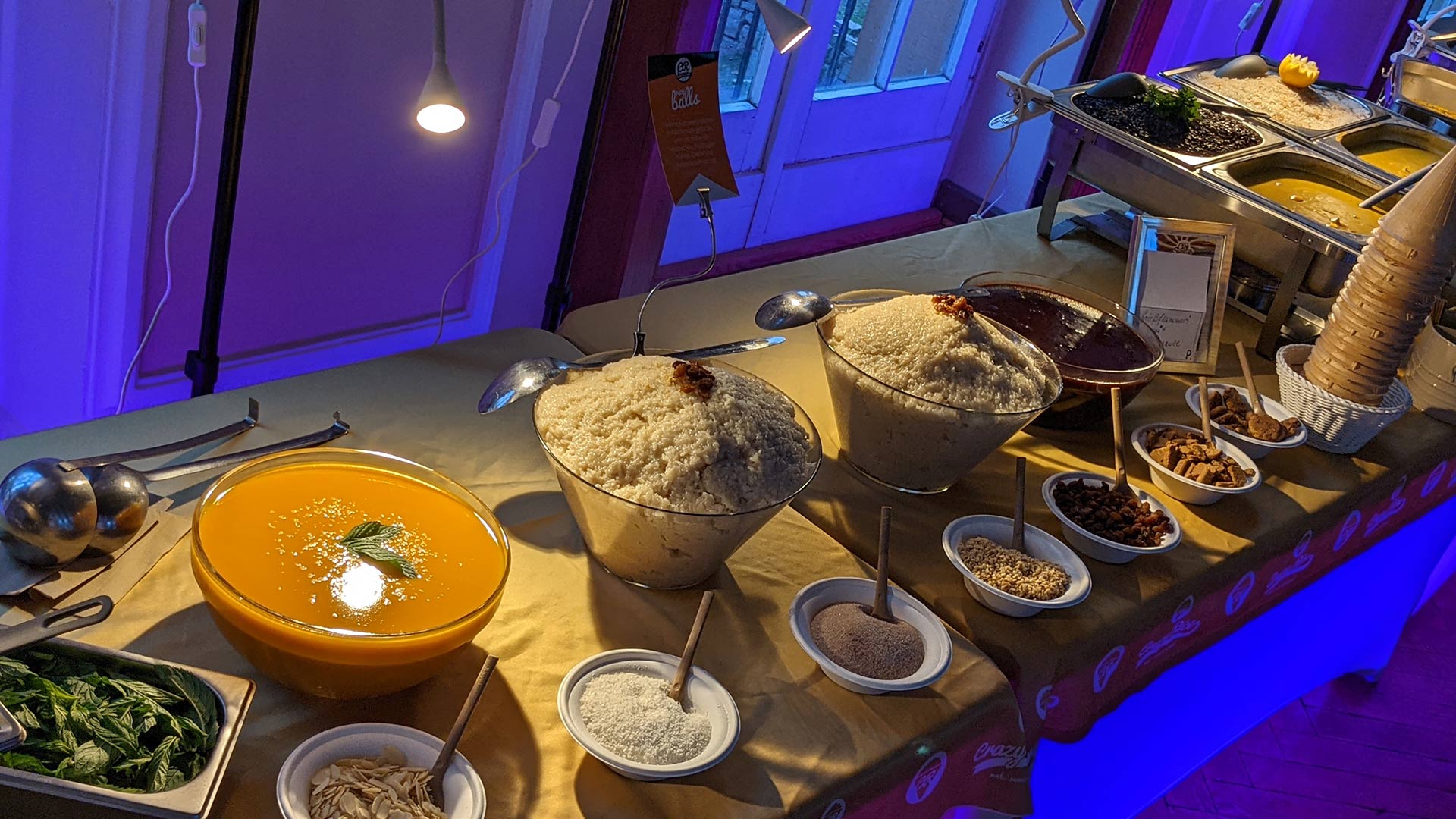 Firmenfeiern Crazy Rice