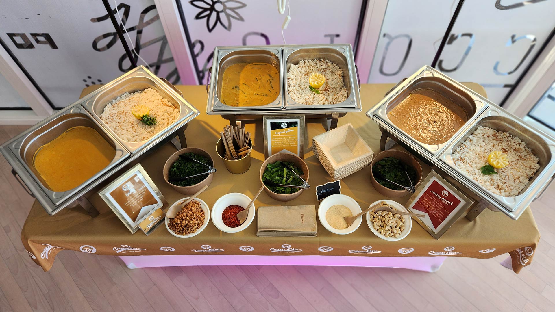 Seminare und Tagungen Crazy Rice