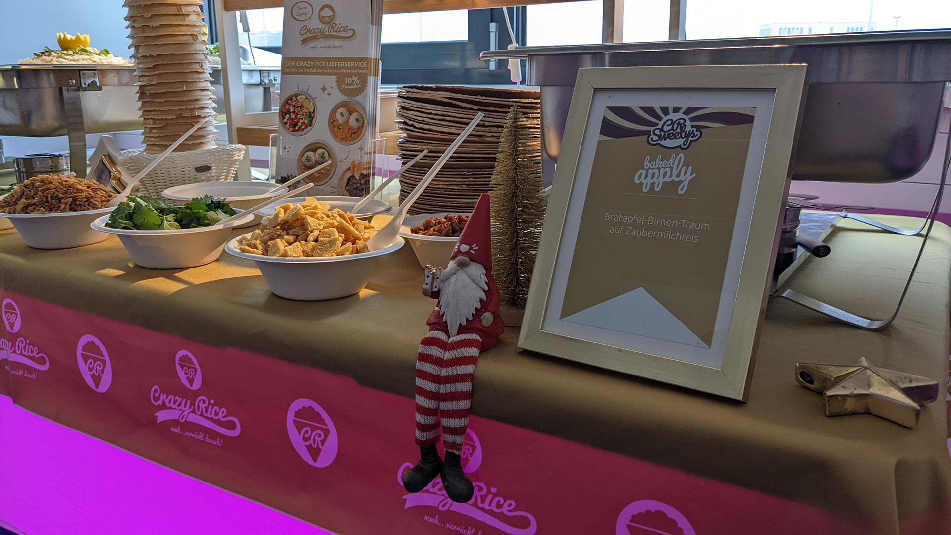 Weihnachtsfeiern Crazy Rice